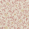 Scroll wallpaper in Light Brick/Buff van Morris & Co