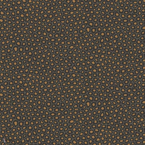 Senzo Spot behang in Charcoal & Gold van Cole & Son
