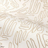 Silvara Tapete in Blanc Naturel Clair von Casamance