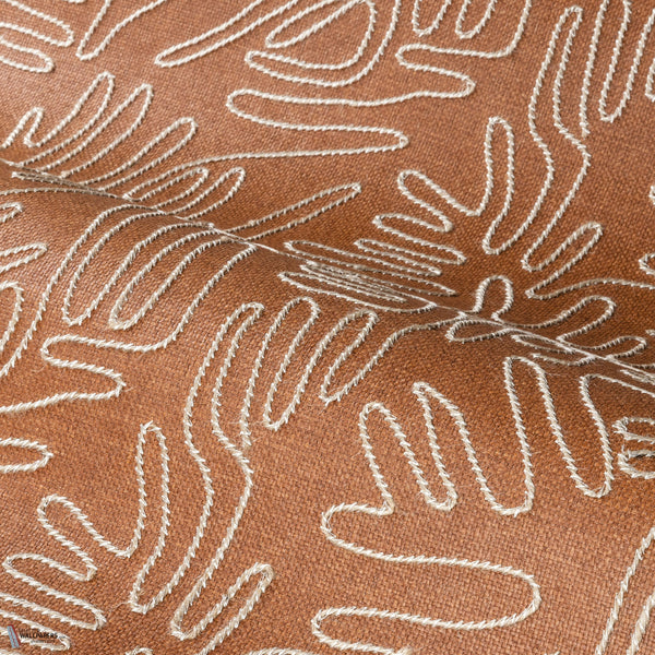 Silvara Tapete in Orange Terrex Naturel von Casamance