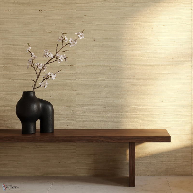 Sisal Natural Palette papier peint de Greenland — intérieur