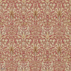 Snakeshead wallpaper in Madder/Gold van Morris & Co