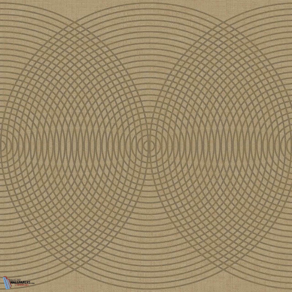 Sound Wave behang in Armour Gray van Texam