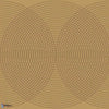 Sound Wave behang in Golden Coin van Texam