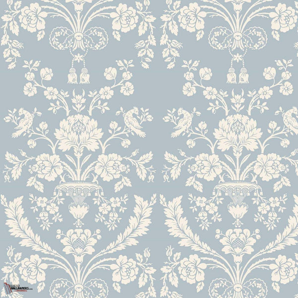 St Antoine behang in Parma Grey van Farrow & Ball