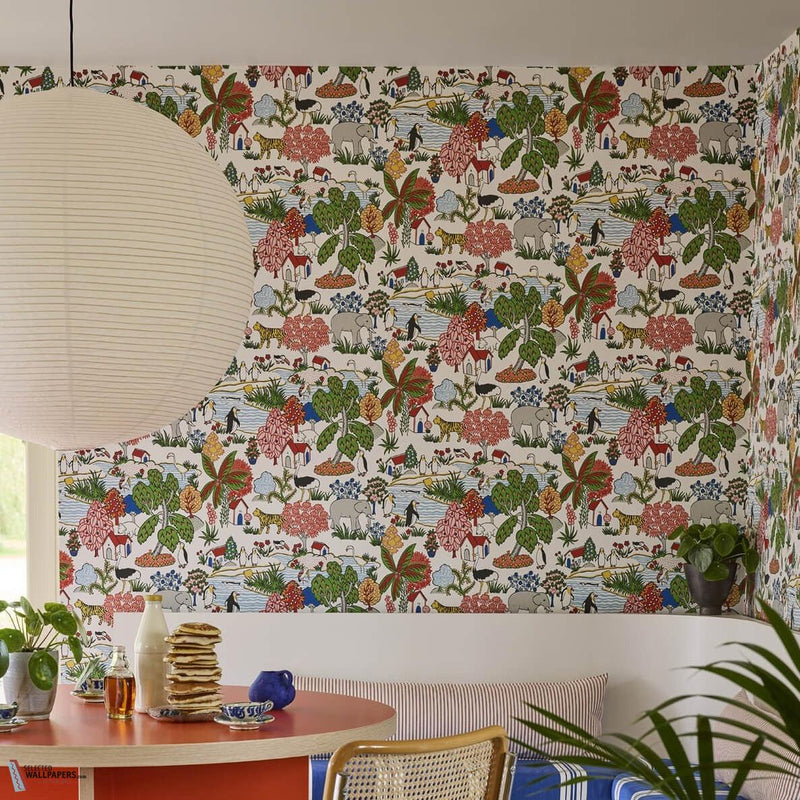 Animal Kingdom wallpaper by Little Greene