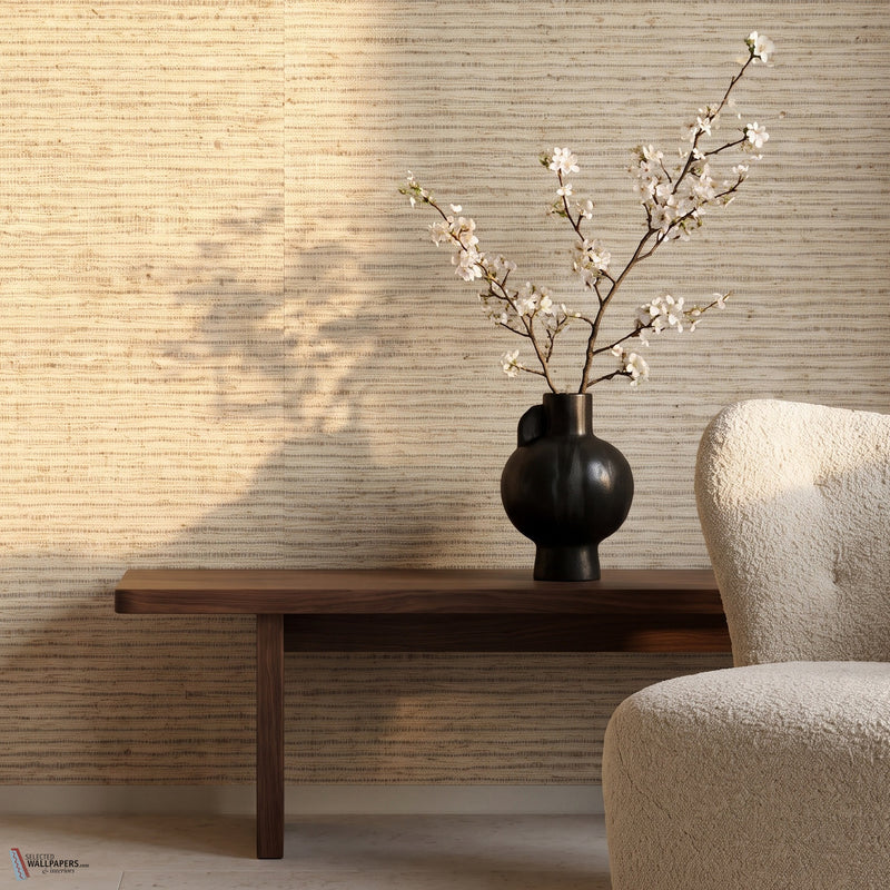 Straw Stripe papier peint en Straw Stripe de Greenland — intérieur