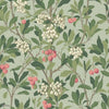 Strawberry Tree behang in Chalk Rose & Forest Green van Cole & Son