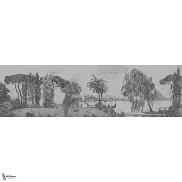 Swan Lake behang in Grey Tones van Iksel