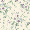 Sweet Pea wallpaper in Mulberry & Sage van Cole & Son