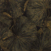 Taisho Deco behang in Vine Black van Zoffany