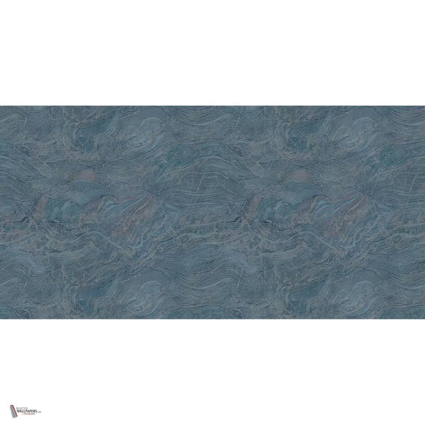 Abyss Tapete in Blue von Tecnografica — Gesamtdesign
