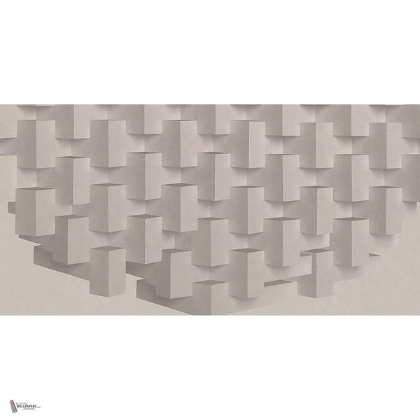 Applauso behang in Beige van Tecnografica — volledig ontwerp