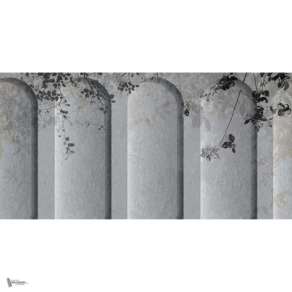 Athena behang in Grey A van Tecnografica — volledig ontwerp