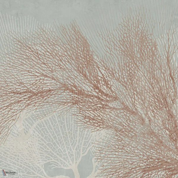 Atollo wallpaper in Aqua by Tecnografica — colour swatch