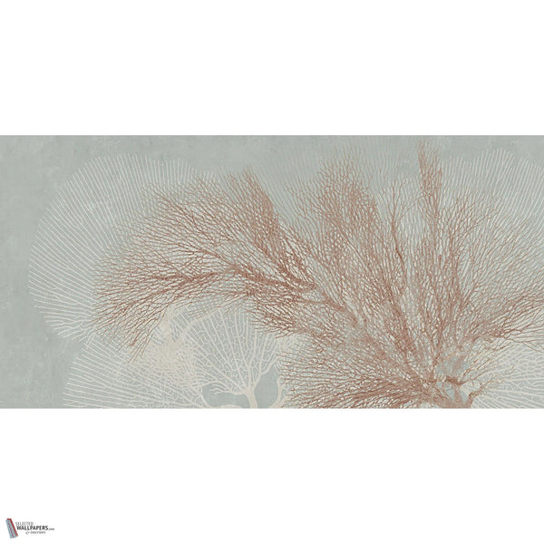 Atollo wallpaper in Aqua by Tecnografica — full design