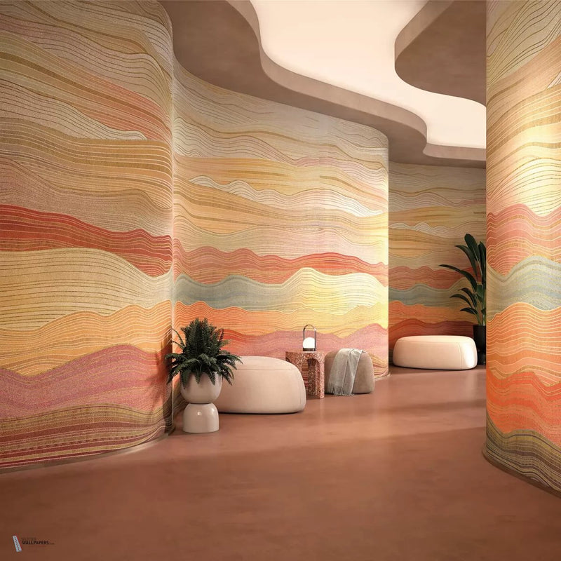 Auric Waves Tapete von Tecnografica — Interieur