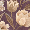 Aurora wallpaper in Wine by Tecnografica — colour swatch