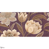Aurora wallpaper in Wine by Tecnografica — full design
