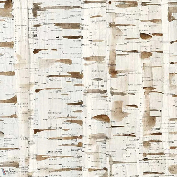 Birch Wood wallpaper in Natural by Tecnografica — colour swatch