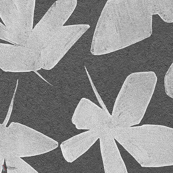 Botanica wallpaper in Black by Tecnografica — colour swatch