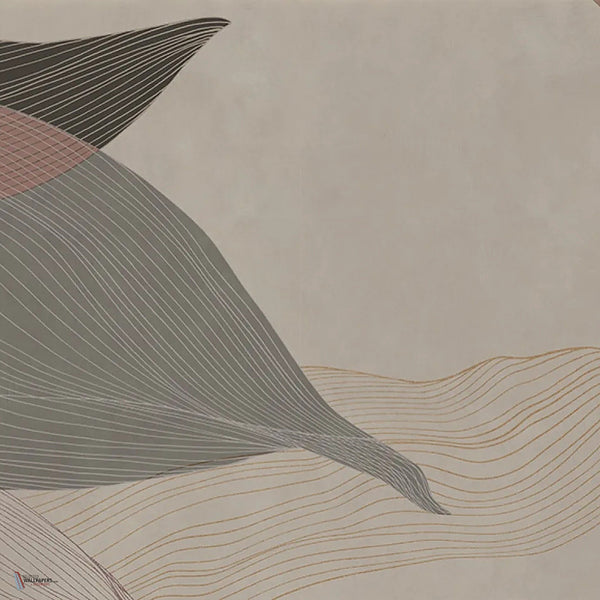 Canyon Flow behang in Soil van Tecnografica — kleurstaal