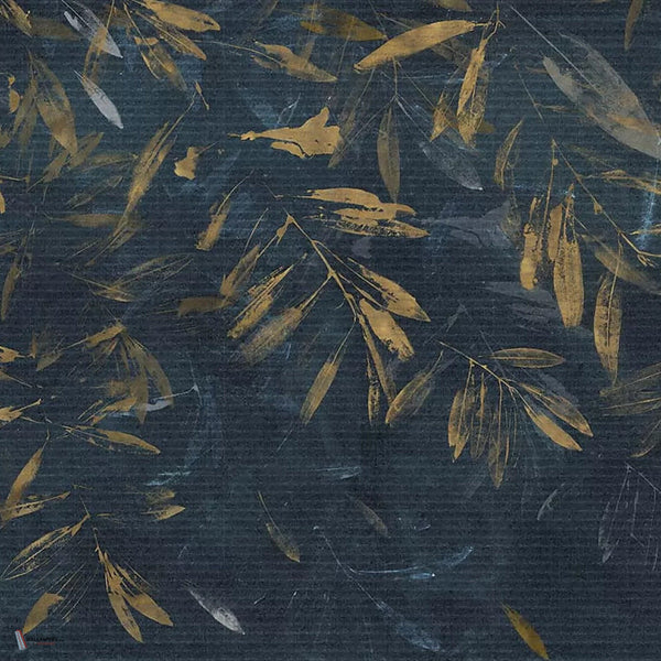Claire de Lune wallpaper in Blue by Tecnografica — colour swatch