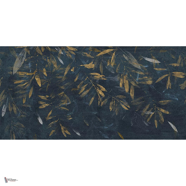 Claire de Lune wallpaper in Blue by Tecnografica — full design