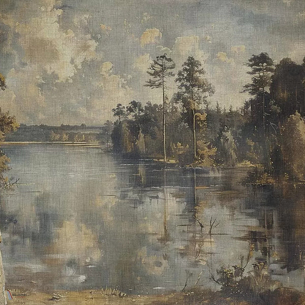 Contemplation behang in Awarm van Tecnografica — kleurstaal