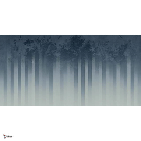 Daintree behang in Blue van Tecnografica — volledig ontwerp