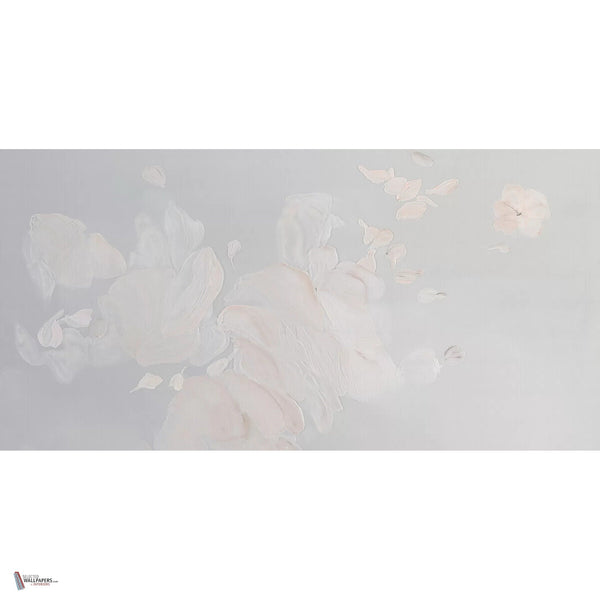 Delicate behang in White van Tecnografica — volledig ontwerp