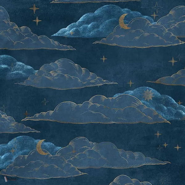 Dreamy behang in Night van Tecnografica — kleurstaal