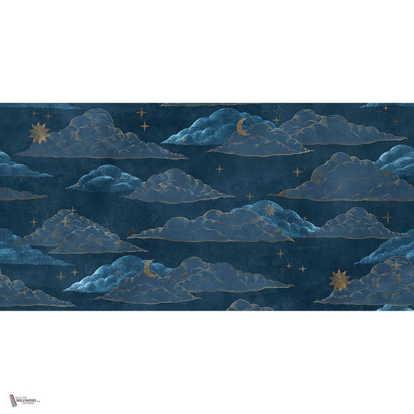 Dreamy behang in Night van Tecnografica — volledig ontwerp