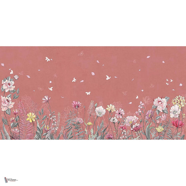 Eden behang in Rosewood van Tecnografica — volledig ontwerp