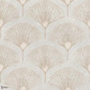 Fan Tapete in Beige von Tecnografica — Farbmuster