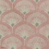 Fan Tapete in Rose von Tecnografica — Farbmuster