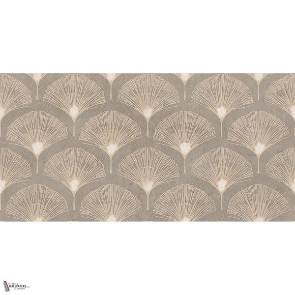 Fan Tapete in Taupe von Tecnografica — Gesamtdesign