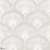 Fan Tapete in White von Tecnografica — Farbmuster