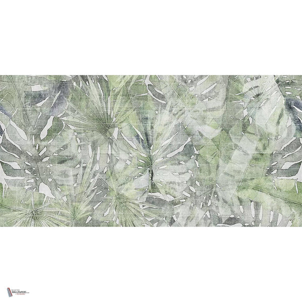 Fitzcarraldo behang in Grey-Green van Tecnografica — volledig ontwerp