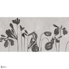 Fleurs Tapete in Black von Tecnografica — Gesamtdesign