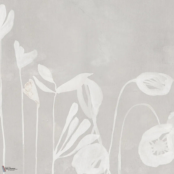Fleurs Tapete in White von Tecnografica — Farbmuster