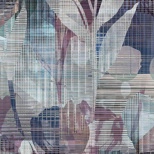 Fragmenta behang in Vivid Color B van Tecnografica — kleurstaal
