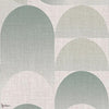 Geometric Shades wallpaper in Green by Tecnografica — colour swatch