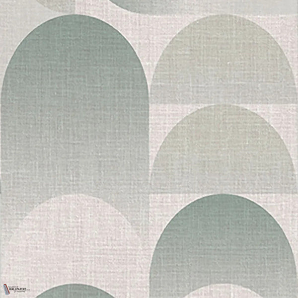 Geometric Shades wallpaper in Green by Tecnografica — colour swatch