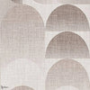 Geometric Shades wallpaper in Taupe by Tecnografica — colour swatch