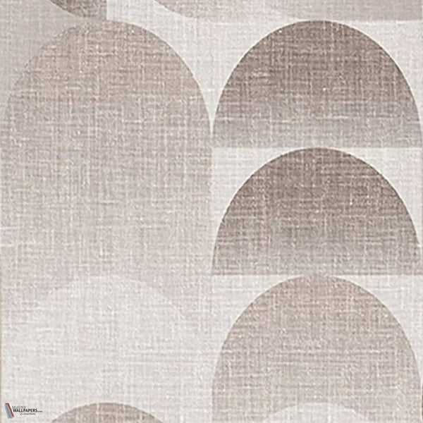 Geometric Shades wallpaper in Taupe by Tecnografica — colour swatch