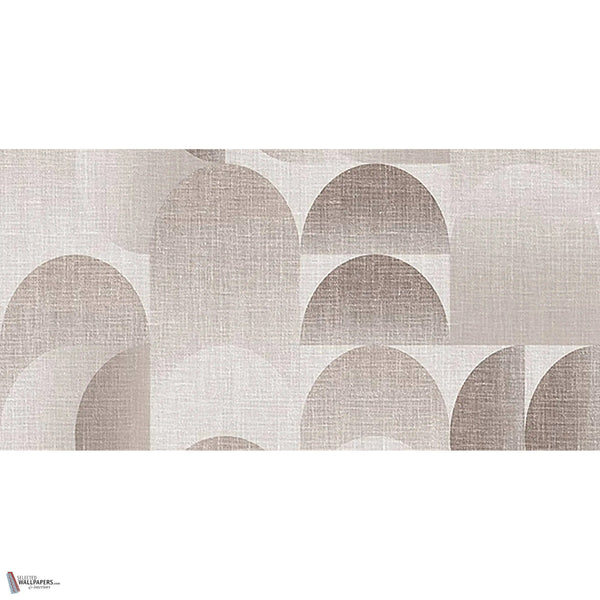 Geometric Shades wallpaper in Taupe by Tecnografica — full design