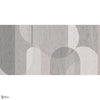 Geometric Wool wallpaper in Greige A by Tecnografica — full design