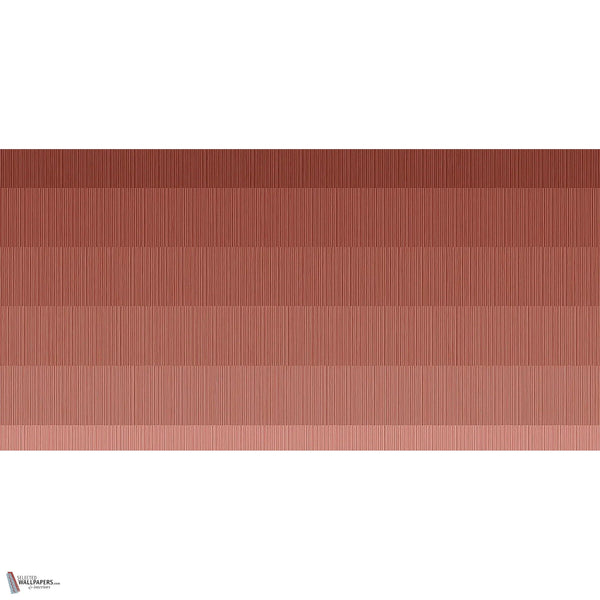 Geometric Wool wallpaper in Red Soil B by Tecnografica — full design