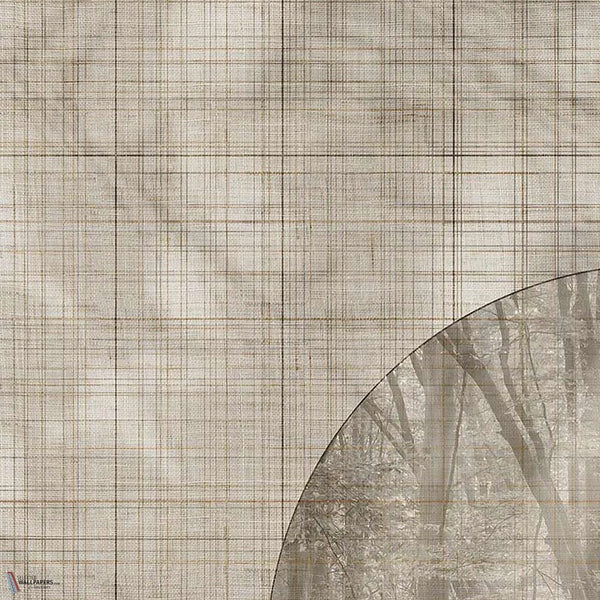 Glimpse wallpaper in Sand A by Tecnografica — colour swatch